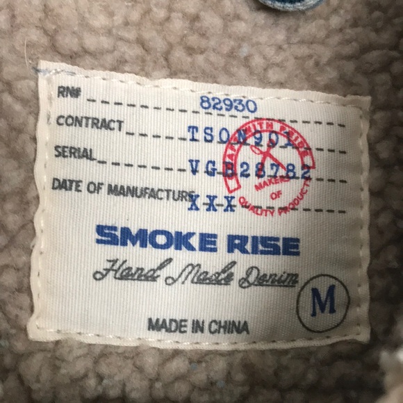 Denim fur jacket - Picture 2 of 3